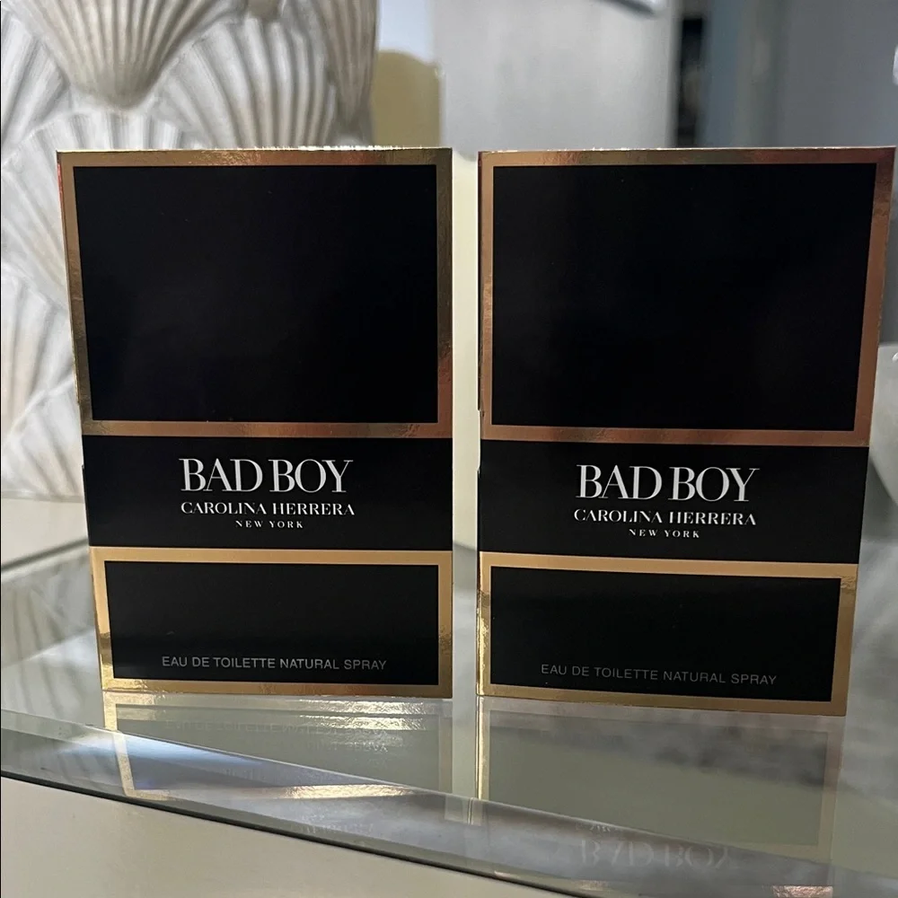 TWO BAD BOY SAMPLE SPRAYS-NEW
